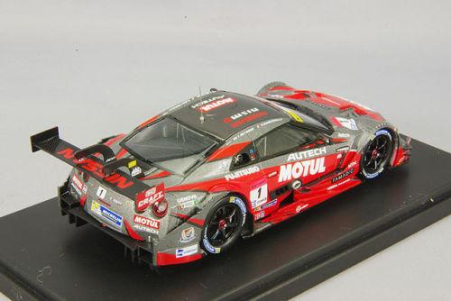 名車館】1/43比例EBBRO 45277 Nissan MOTUL Autech GT-R 2015 Super G