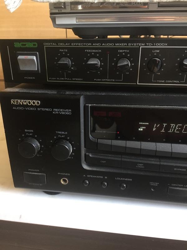 Kenwood KR V8080 音想擴大機
