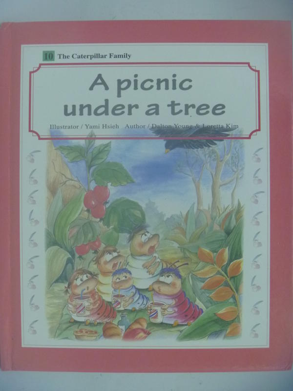 【月界二手書店】A picnic under a tree-Caterpillar Family-10〖少年童書〗AII