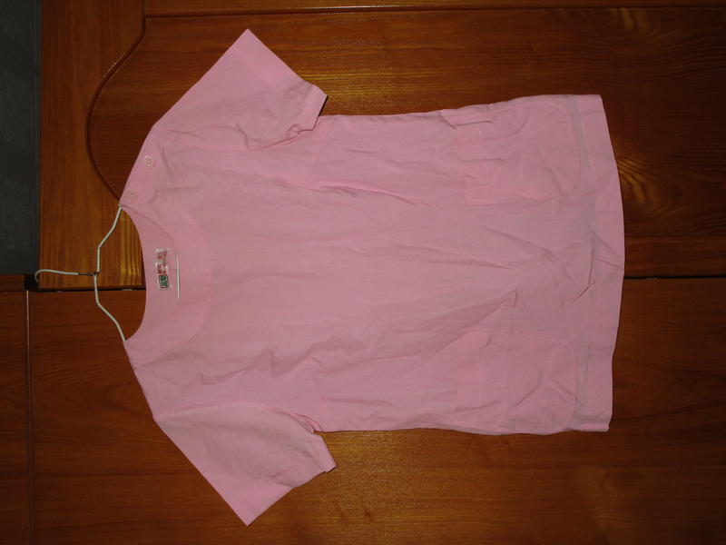 粉色 短袖 褲裝 護士 護理制服