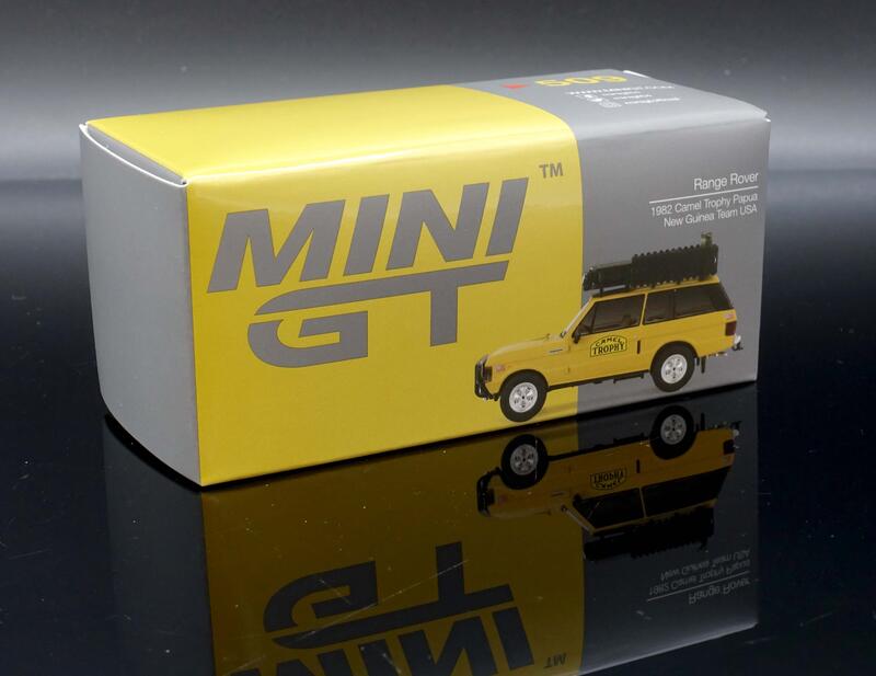 MASH】現貨特價Mini GT 1/64 Range Rover 1982 Camel Trophy #509