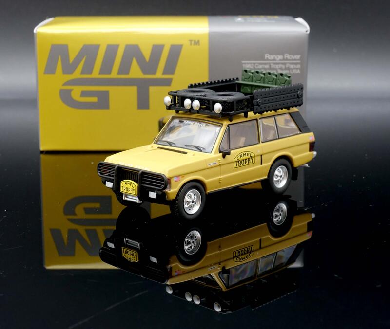 MASH】現貨特價Mini GT 1/64 Range Rover 1982 Camel Trophy #509