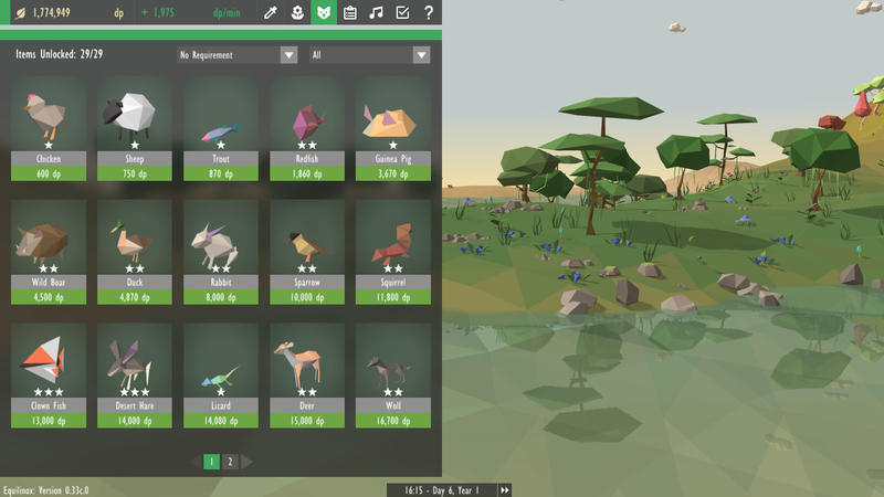 PC Steam Equilinox 自然生態 序號 模擬養成動物
