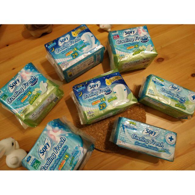 【現貨/當天出貨】泰國蘇菲SOFY 超薄0.1公分涼感衛生棉/涼感護墊