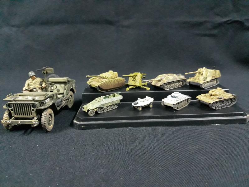 1/144 二戰德軍 第二次閱兵分享 虎式 豹式 四號戰車