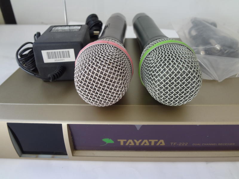 TAYATA TF-222 VHF 無線麥克風 2手