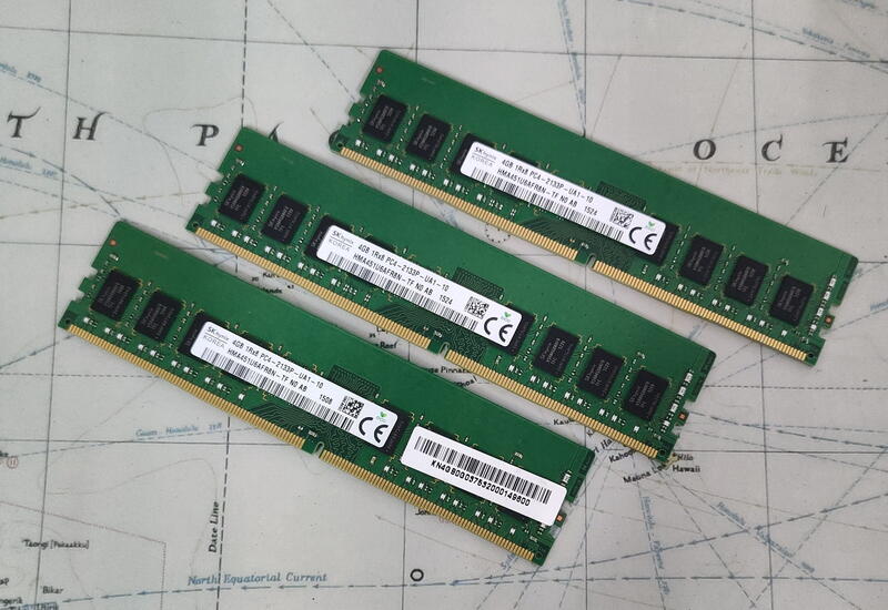 Skpc: 海力士 DDR4 2133P 4GB 桌上型記憶體 單面 4g