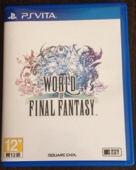 Psv Final Fantasy word   太空戰士 世界 2手九成新 中文版 有現貨喔^^