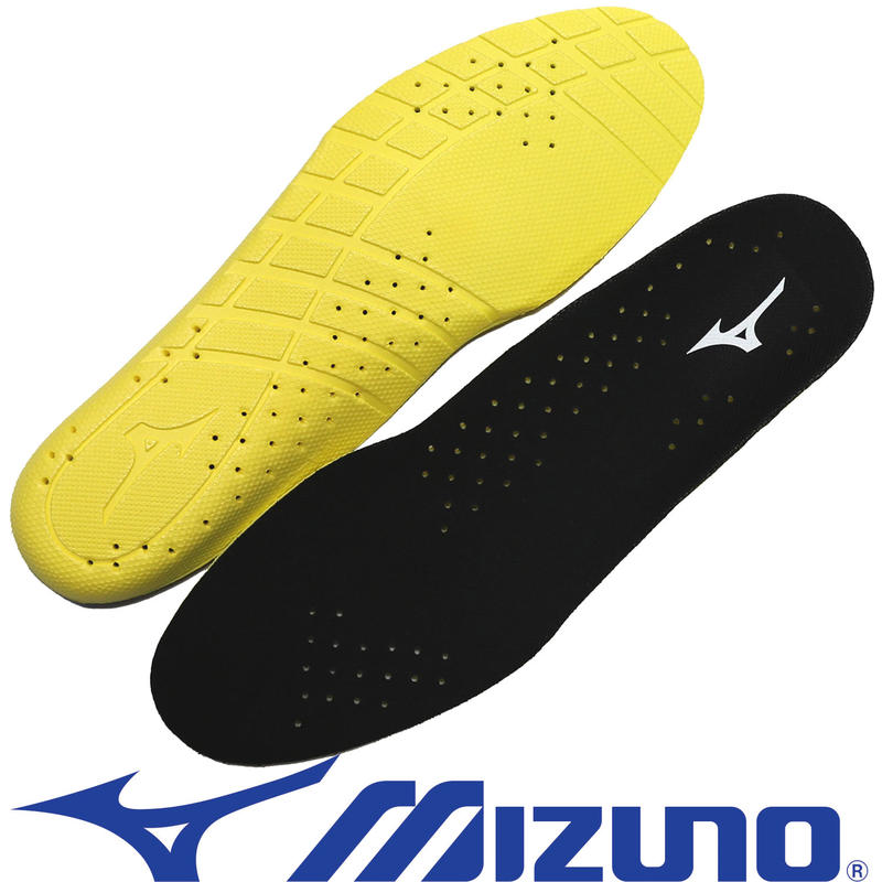鞋大王Mizuno 8ZA-21009 黑色 高密度Aspire材質，慢跑用活動鞋墊