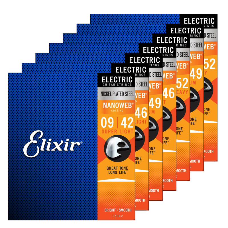 ELIXIR 12002 CORDE PER CHITARRA ELETTRICA 009-042 - Foto 7