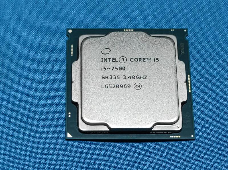 Intel Core i5-7500 3.4G/6M/有內顯/1151腳位正式版第七代CPU 良品