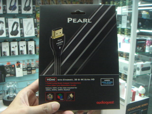 Audioquest Pearl HDMI 線 支援HDR10 4K60 3D HDMI2.0b 禾豐音響
