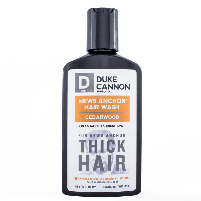 Duke Cannon - News Anchor 2-1 Hair Wash「雪松配方」洗髮精 - LTS 現貨