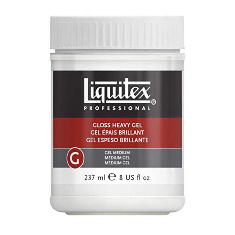 法國製 LIQUITEX 麗可得 GLOSS HEAVY GEL 473ml 增光凝膠劑 亮光凝膠劑  #5121