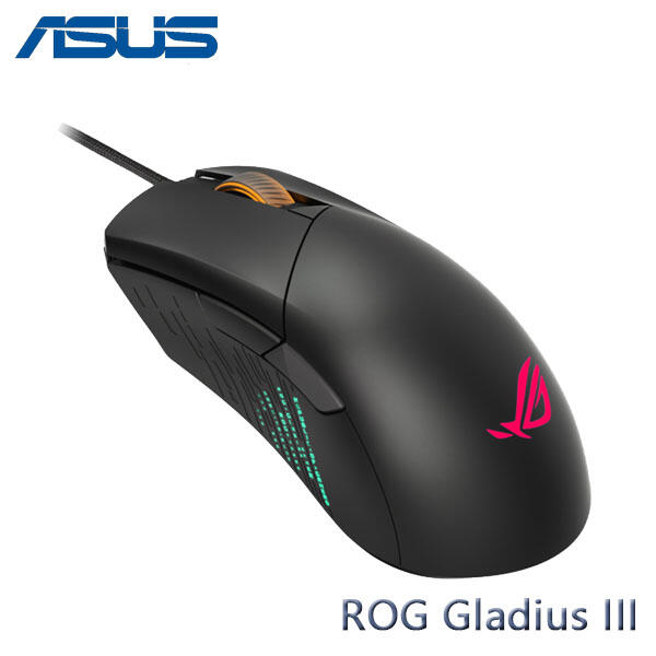 【MR3C】限量 含稅 ASUS 華碩 ROG Gladius III 電競滑鼠 有線滑鼠 19000Dpi