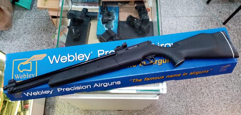 五0兵工 Webley Precision Airguns 下拉式蓄壓式膛線槍，5.5mm