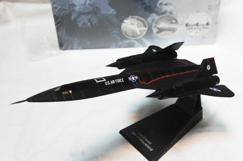 【特價現貨】1:144 Atlas Lockheed SR-71 Blackbird 1966 美軍黑鳥偵查機