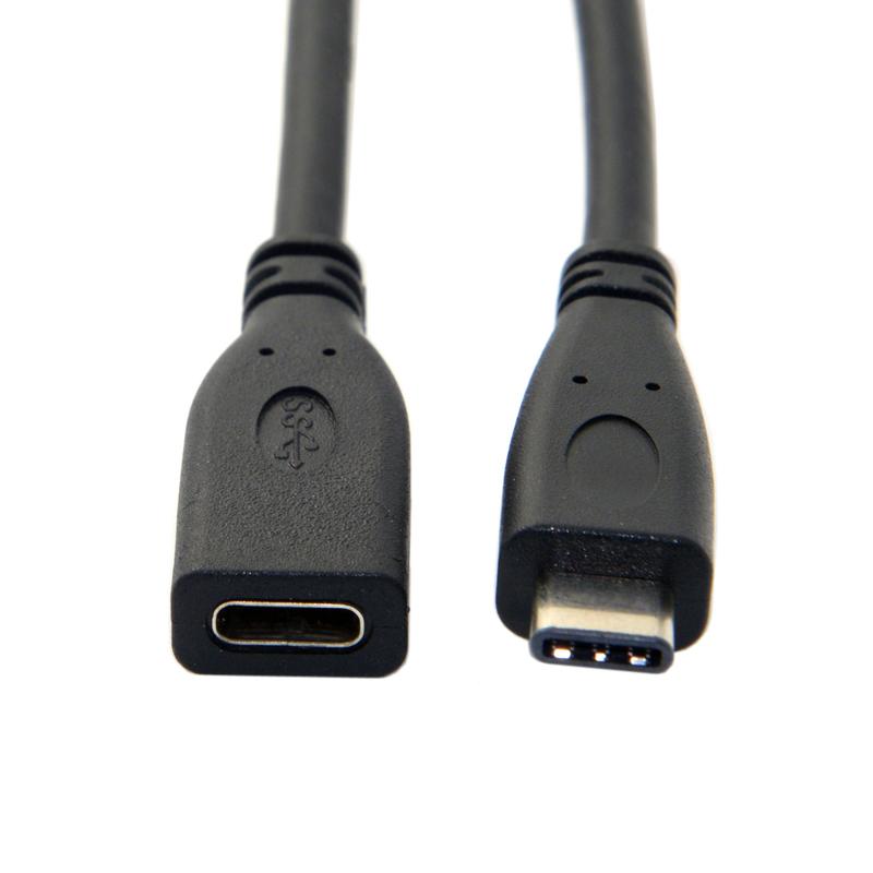 2米 Type C公對母延長線 USB 3.0延長 Type-c公對USB-C母轉接線延長線 UC-218-2M