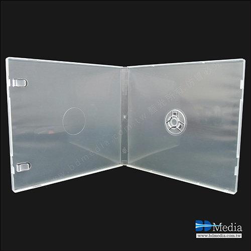 【藍光多媒體】CD,DVD盒/單片裝/有膜/PP材質/10mm/霧透 摔不破~1箱