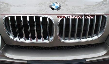 【頂級汽車精品】高品質 BMW X5 專用 改裝 中網  中網框 abs 鍍鉻 無需換件 ☆