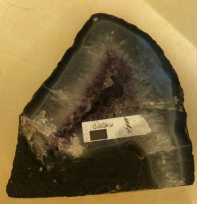 小紫晶洞0.80公斤