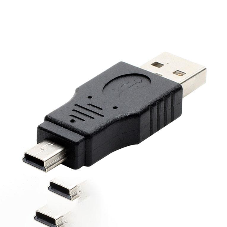 【轉接頭】迷你MINI-USB公轉USB公 USB公頭轉MINI-USB公頭 轉接頭
