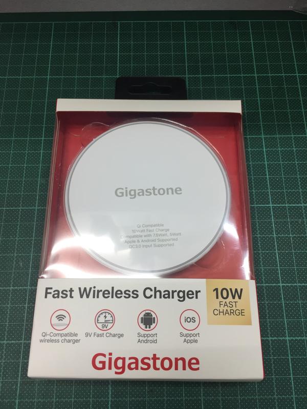 【采采3c】Gigastone 9V/10W 無線快充充電盤 WP-5210