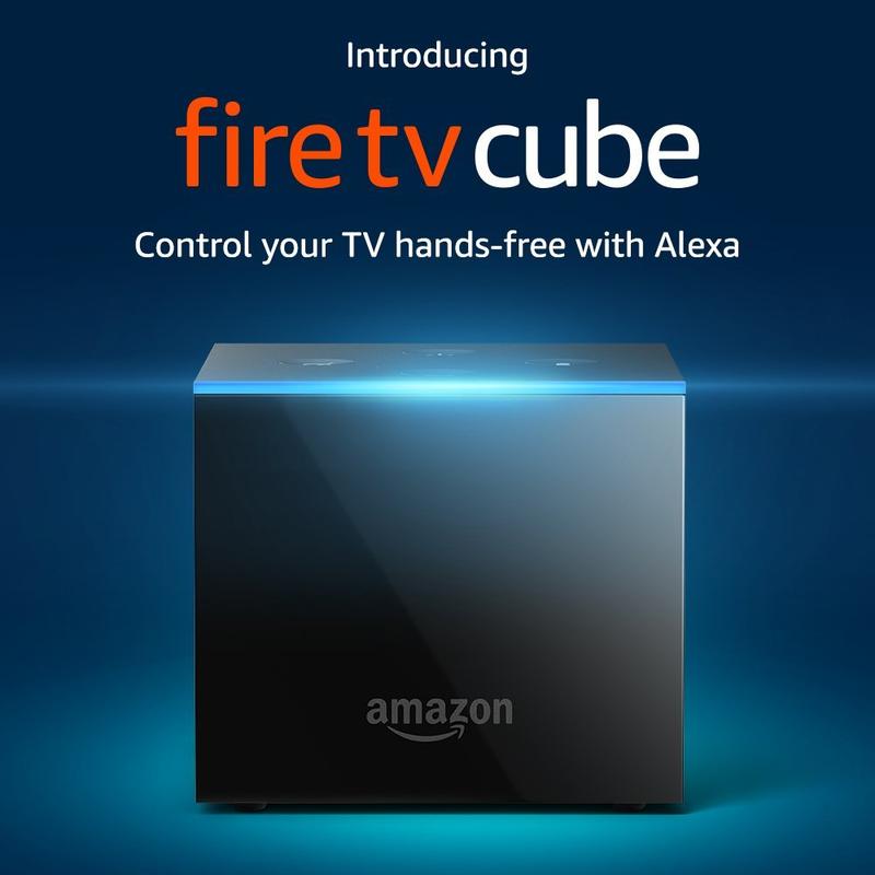 亞馬遜水獺先生Amazon Fire TV Cube 4K電視盒 支援Netflix，Slingbox，Disney+
