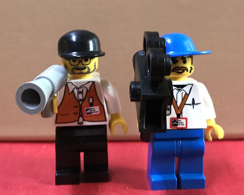 全新  LEGO 樂高 導演 攝影師 人偶    絕版