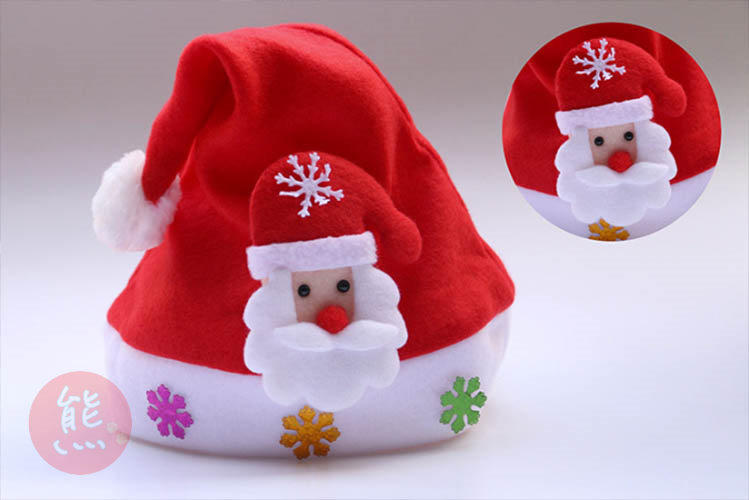 ★ 熊大賣場 ★可愛聖誕帽子 聖誕節 兒童 成人款  交換禮物 帽子 生日禮物 聖誕老人 禮物【HW16】