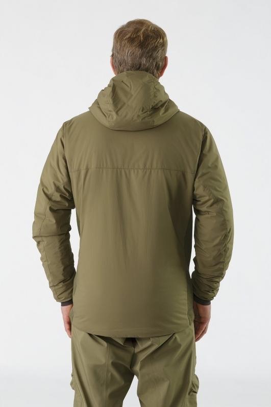 Arcteryx 始祖鳥2019 軍版Leaf ATOM LT hoody Crocodile 鱷魚色S號