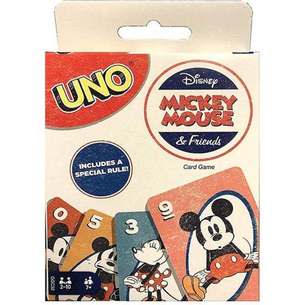 【買齊了嗎 Merrich】贈薄牌套 Uno 迪士尼米奇與好朋友 桌遊 桌上遊戲 親子 家庭