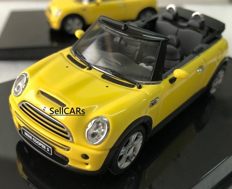 [SellCARsTwo] 1:43 MINI COOPER S CABRIOLET (YELLOW)
