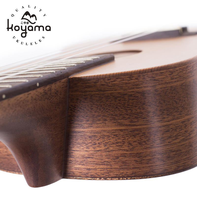 《小山烏克麗麗》KOYAMA KYM-250CDR-C 23吋 單板烏克麗麗 紅松單板 紅杉單板 古典琴頭 超值全配套組