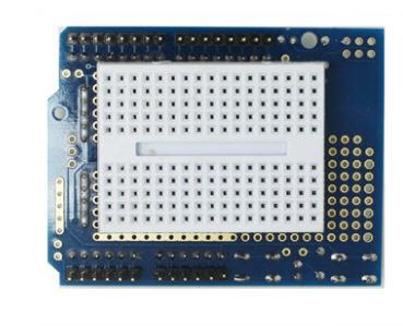 Arduino 原型擴展板 底板 (含mini麵包板 )ProtoShield  *1PCS