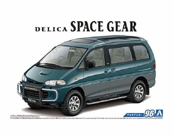 國內大暢銷實車 三菱 Space Gear Aoshima 1/24 Space gear #06140