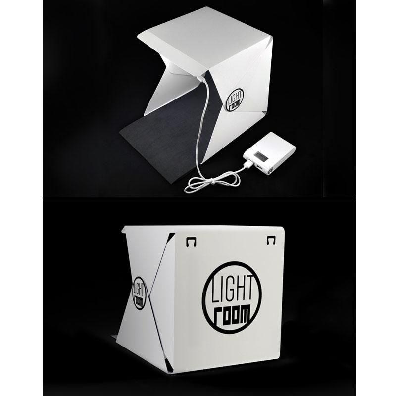 送2塊背景布 + USB電源線 迷你攝影棚 LED網拍神器 便攜攝影棚 微靜物拍攝方棚 多功能攝影棚 LED攝影棚
