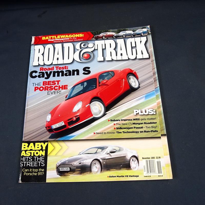 【懶得出門二手書】英文雜誌《ROAD & TRACK 》Cayman S  vol.57 no.3│七成新(21Z32)