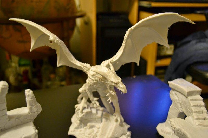 Reaper Bones Nathavarr Dragon 龍 全新未拆未組 微縮模型 Kickstarter