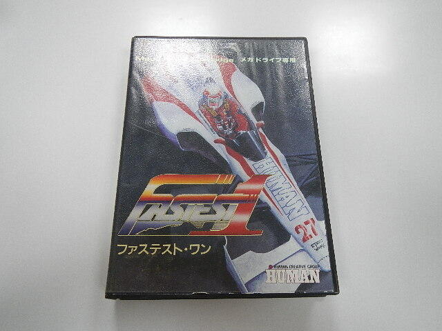 Fastest 1 Sur Mega Drive - Version Japonaise NTSC-J - Neuf Sous Blister SEGA