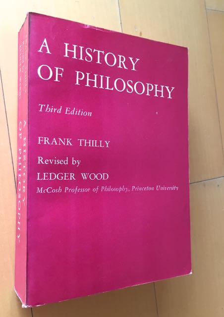 【哲學專書】Frank Thilly - Ledger Wood／A History Of Philosophy 西哲史