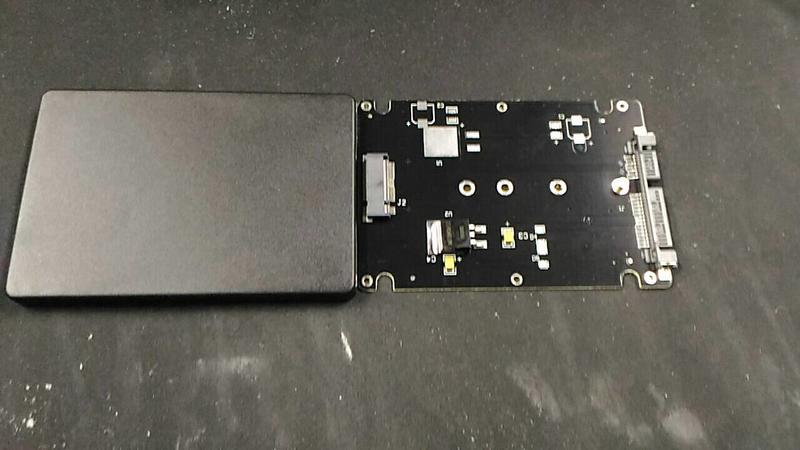 【大武郎】 M.2  SSD 轉 2.5" SATA 轉接盒7MM 不支援PCI-E