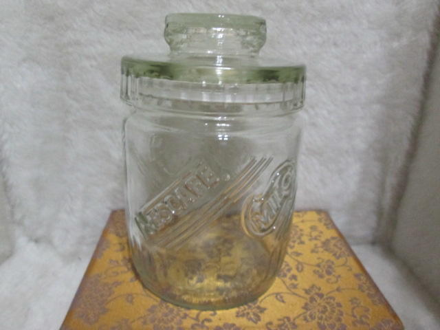早期收藏 NESCAFE 雀巢美祿 玻璃瓶罐