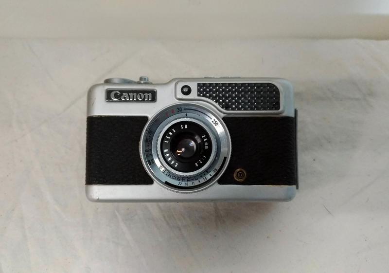 canon demi 半格  底片古董相機