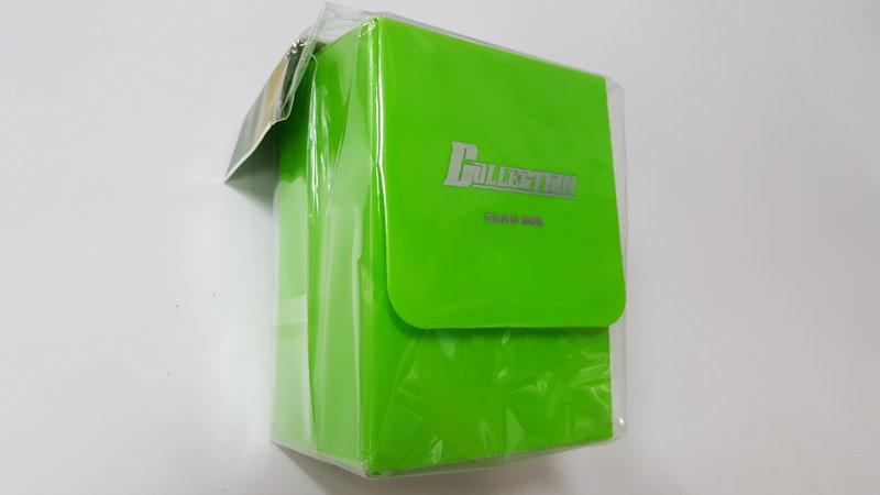 【真】塑膠直式卡牌 收納盒 (綠色)  適用 三國志 星光樂園 阿瓦隆 桌遊 VG BF OCG VS