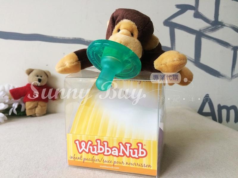 【Sunny Buy寶貝館】◎現貨◎ 美國購入Wubbanub 玩偶安撫奶嘴 NICU Soothie 安撫奶嘴 猴子