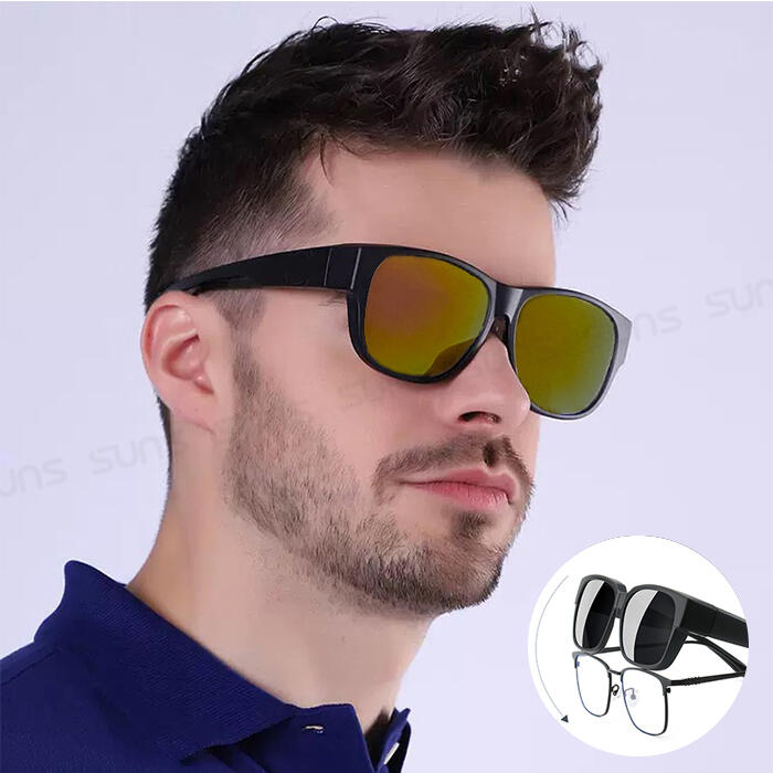 MIT經典紅水銀偏光墨鏡(可套式)  Polarized墨鏡 僅20克超級輕量超無感太陽眼鏡 防眩光 抗UV400