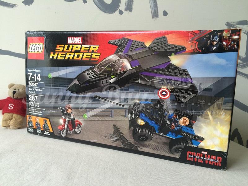 【Sunny Buy】◎預購◎ 樂高 LEGO 超級英雄系列 黑豹追逐戰 76047
