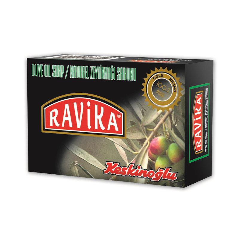 土耳其原裝進口RAVIKA純橄經典冷壓全手工淨膚皂-1個/每個125g