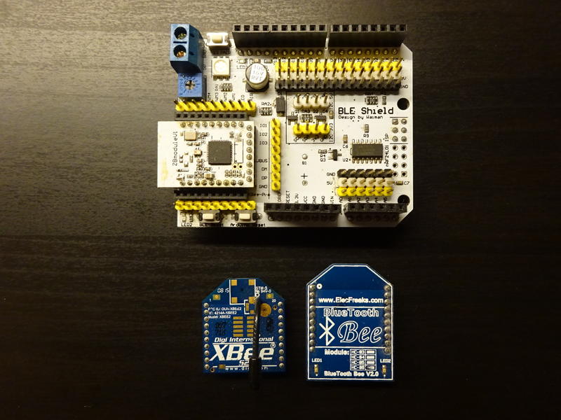 Arduino BLE Shield 、CC2540 BLE模組 、XBee 模組 、藍牙模組 大全套
